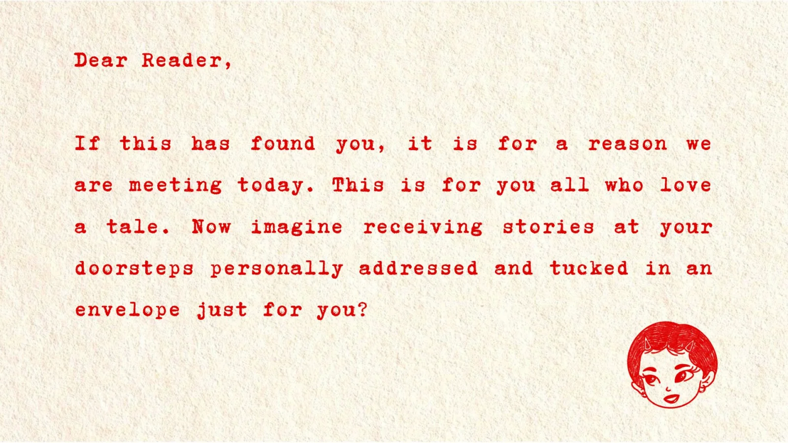 Letter message